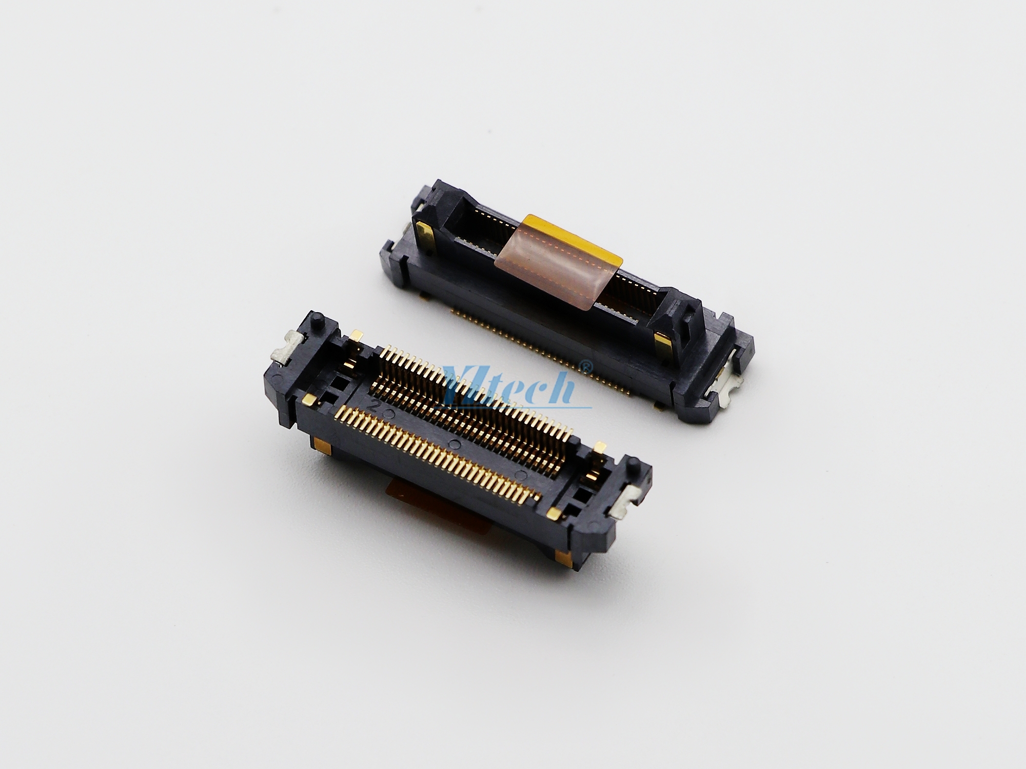 0.5mm高頻大電(diàn)流浮雲式BTB-60P母座/H:6.0/SMT/LCP料