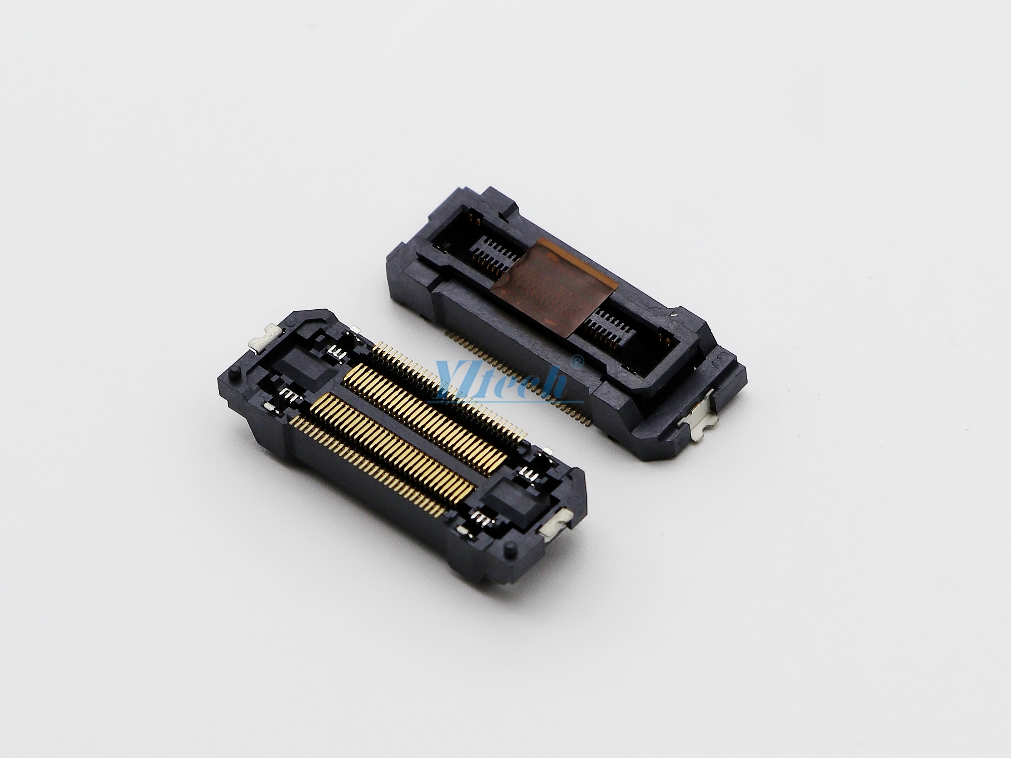 0.5mm高頻大電(diàn)流浮雲式BTB-60P公(gōng)座/H:8.9/SMT/LCP料