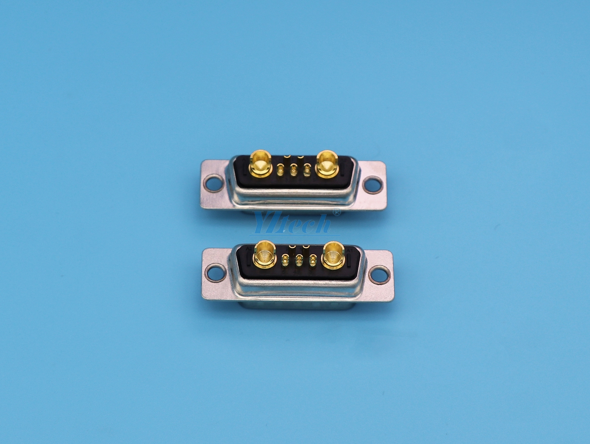 D-SUB大電(diàn)流7W2母座 10A/20A/30A/40A